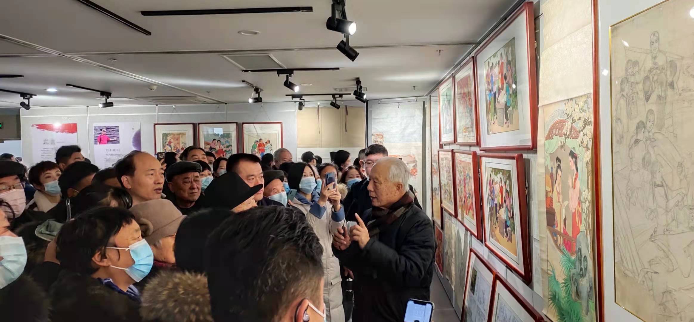 喜迎建党100周年暨黄恩涛先生从艺50年美术作品展在巨野博物馆成功举办 巨博资讯 第7张