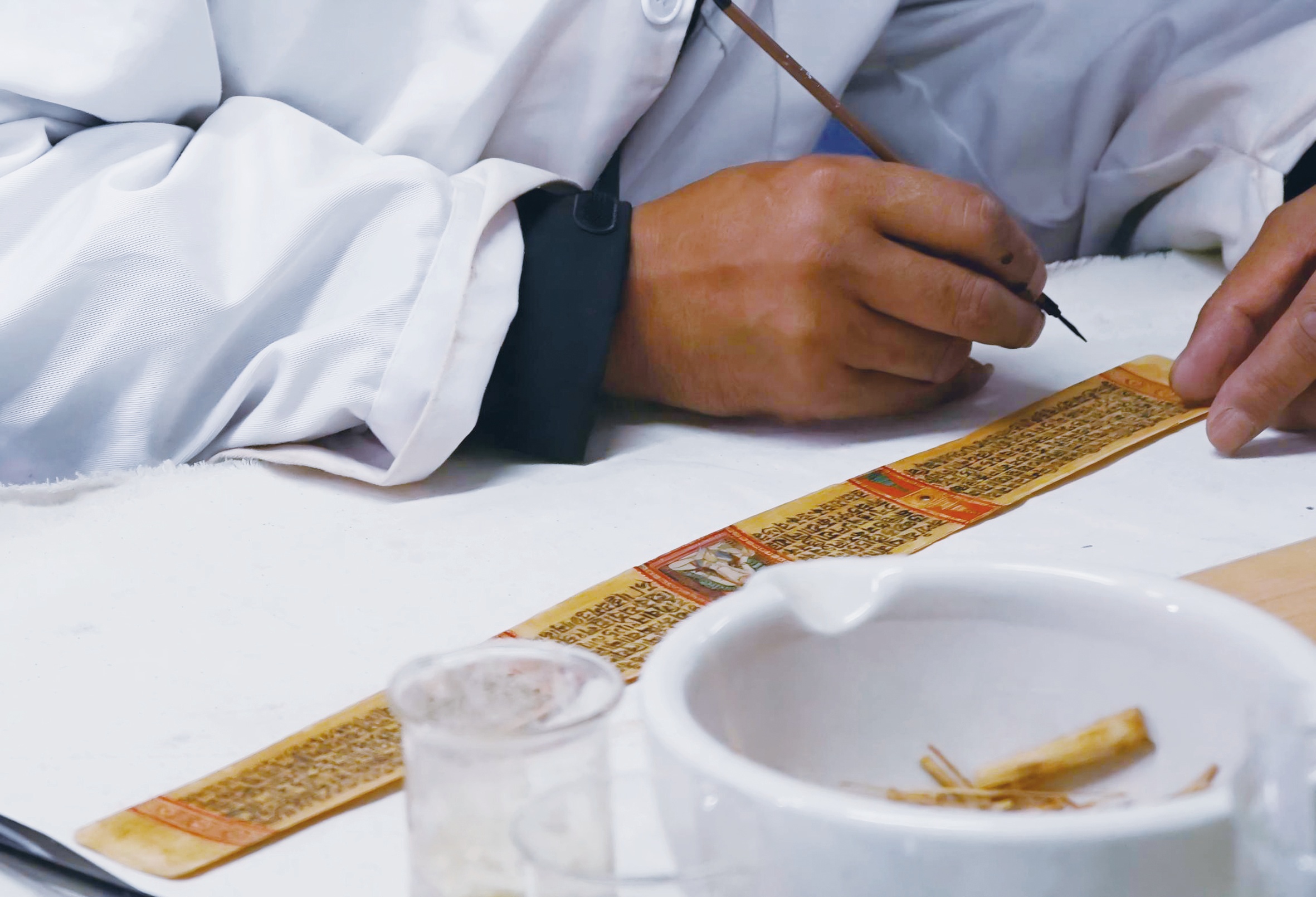 3131(1).jpg 雪域瑰宝映文华| 妙手匠心守护贝叶经 知识普及 第3张 雪域瑰宝映文华| 妙手匠心守护贝叶经 知识普及 第3张